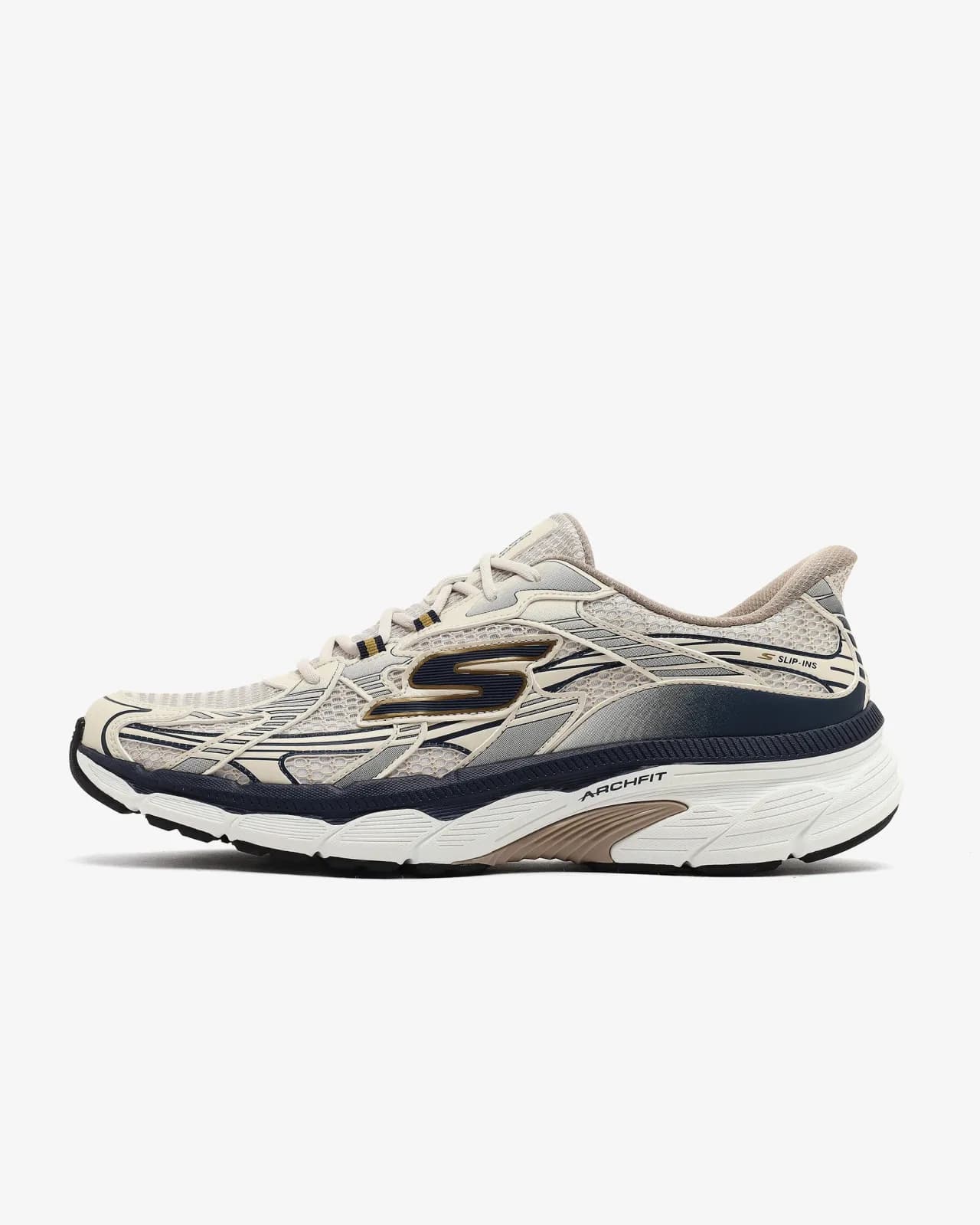 Go Run Arch Fit 2.0 Juniper Erkek Bej Spor Ayakkabı