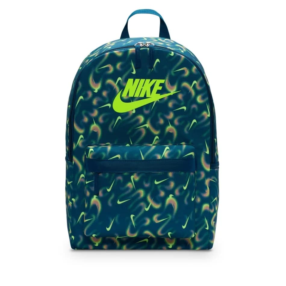 Nike Heritage Backpack Airbrush (25L) Mavi Sırt Çantası önden görünüm · HV6611-415