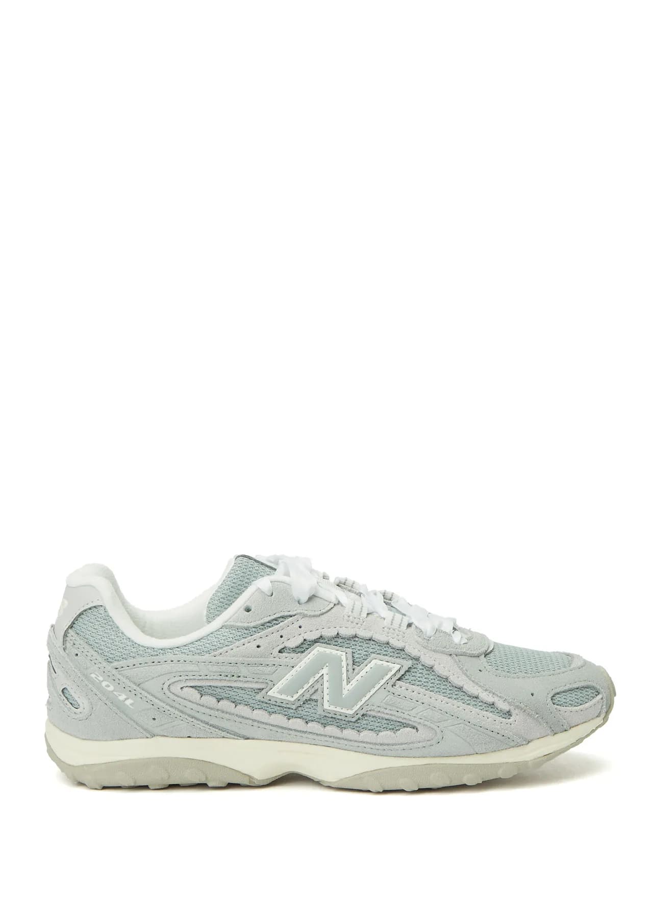 New Balance 204 Deri Garnili Kadın Sneaker — Gri