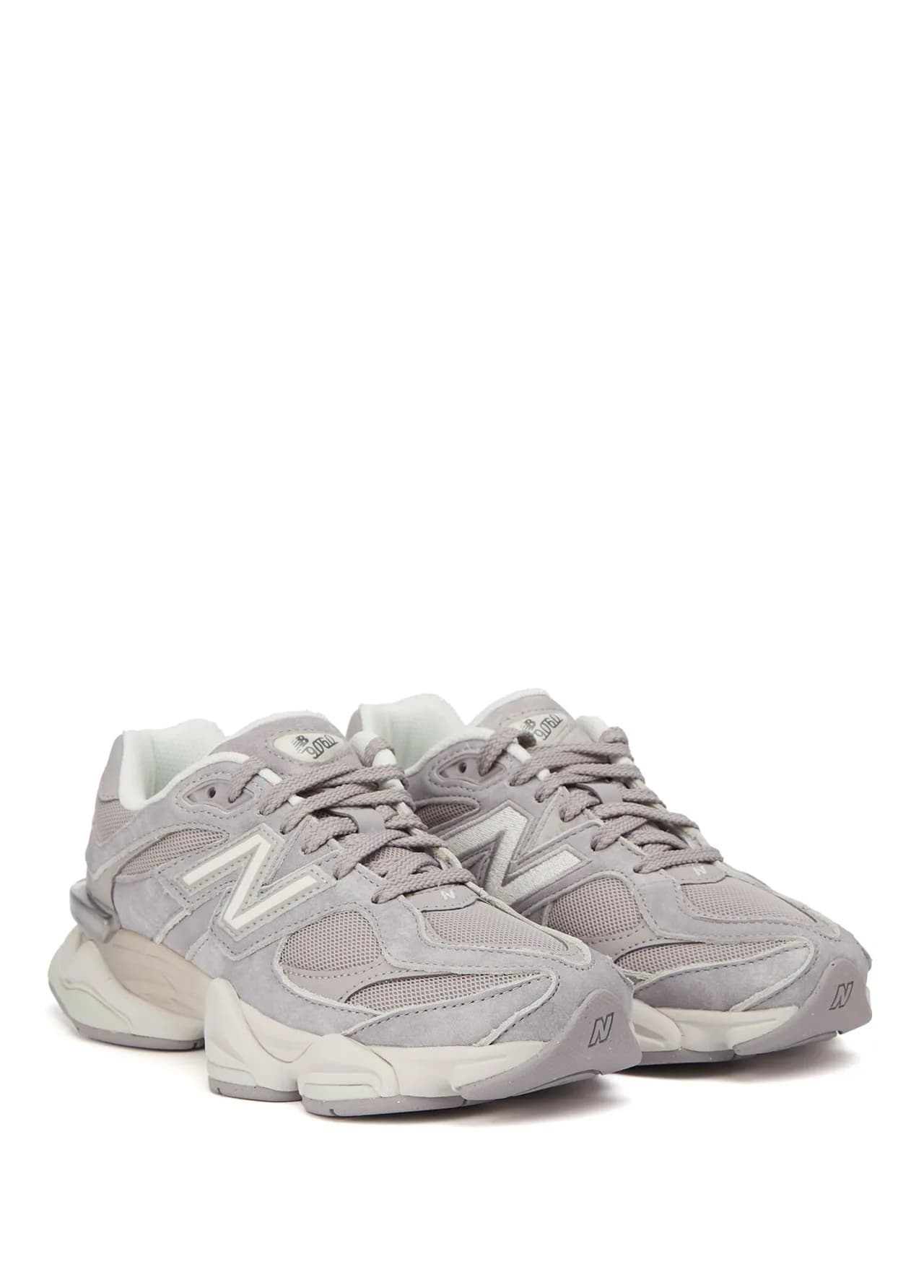 New Balance 9060 Gri Kadın Süet Sneaker — Mor (2/5)