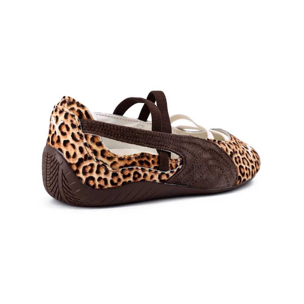 Puma Speedcat Ballet Wild Kadın Ayakkabı Leopar — Kahverengi · 406689-01 (3/3)