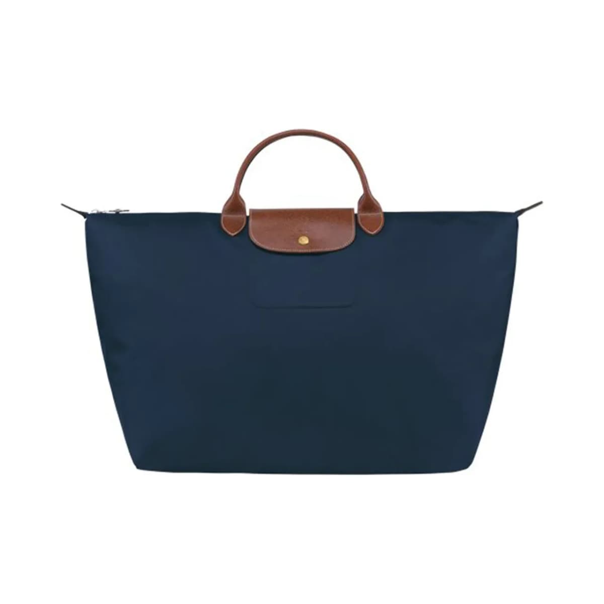 Longchamp Le Pliage Original Lacivert Seyahat Çantası L — Mavi