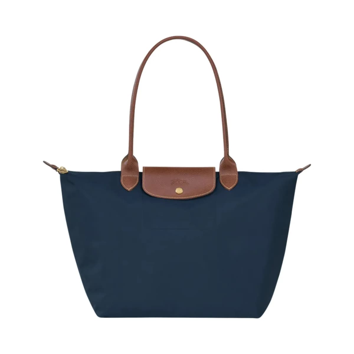 Longchamp Le Pliage Original Lacivert Tote Çanta L — Mavi