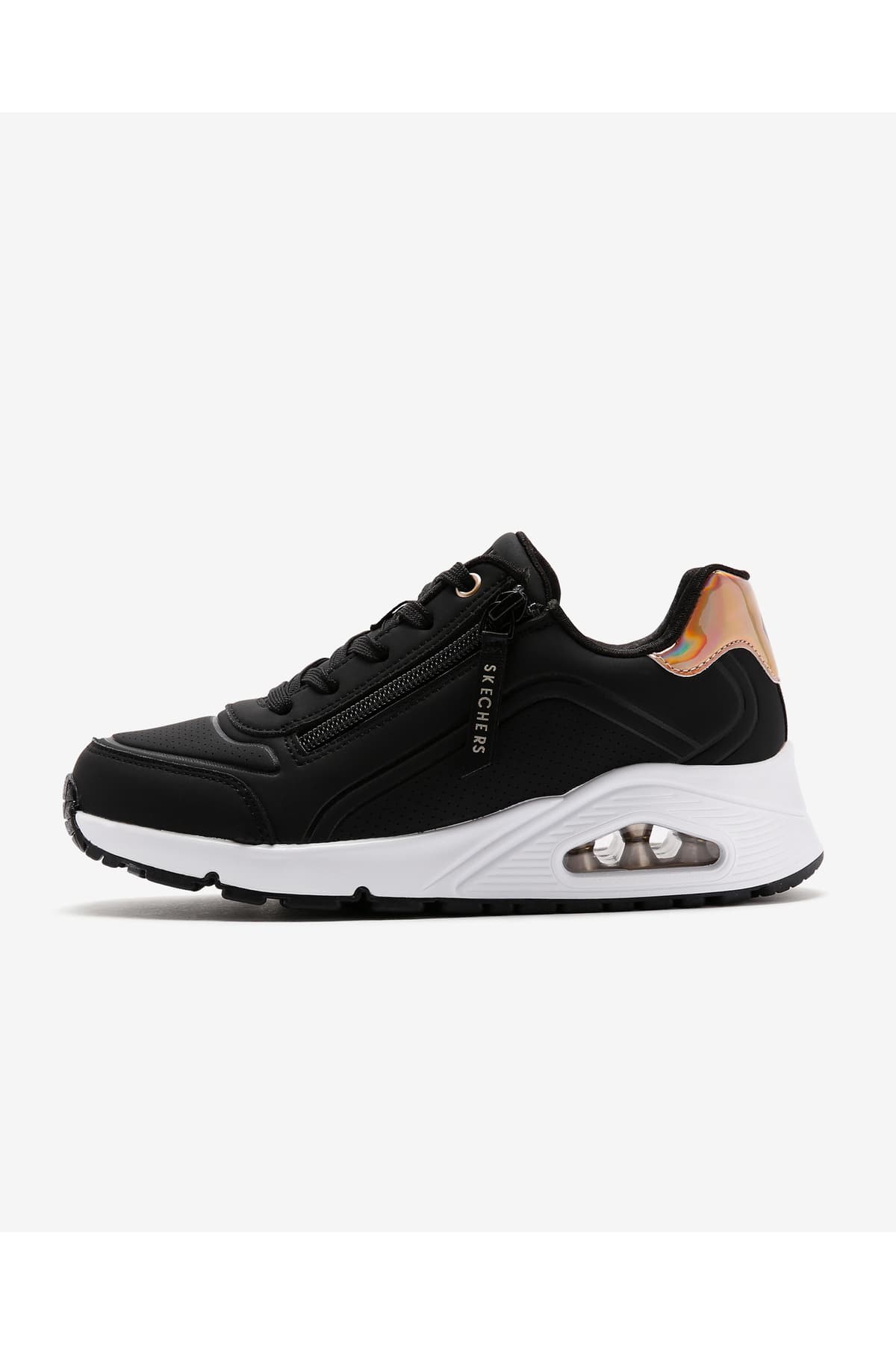 Uno Gen1 Büyük Kız Çocuk Siyah Sneakers