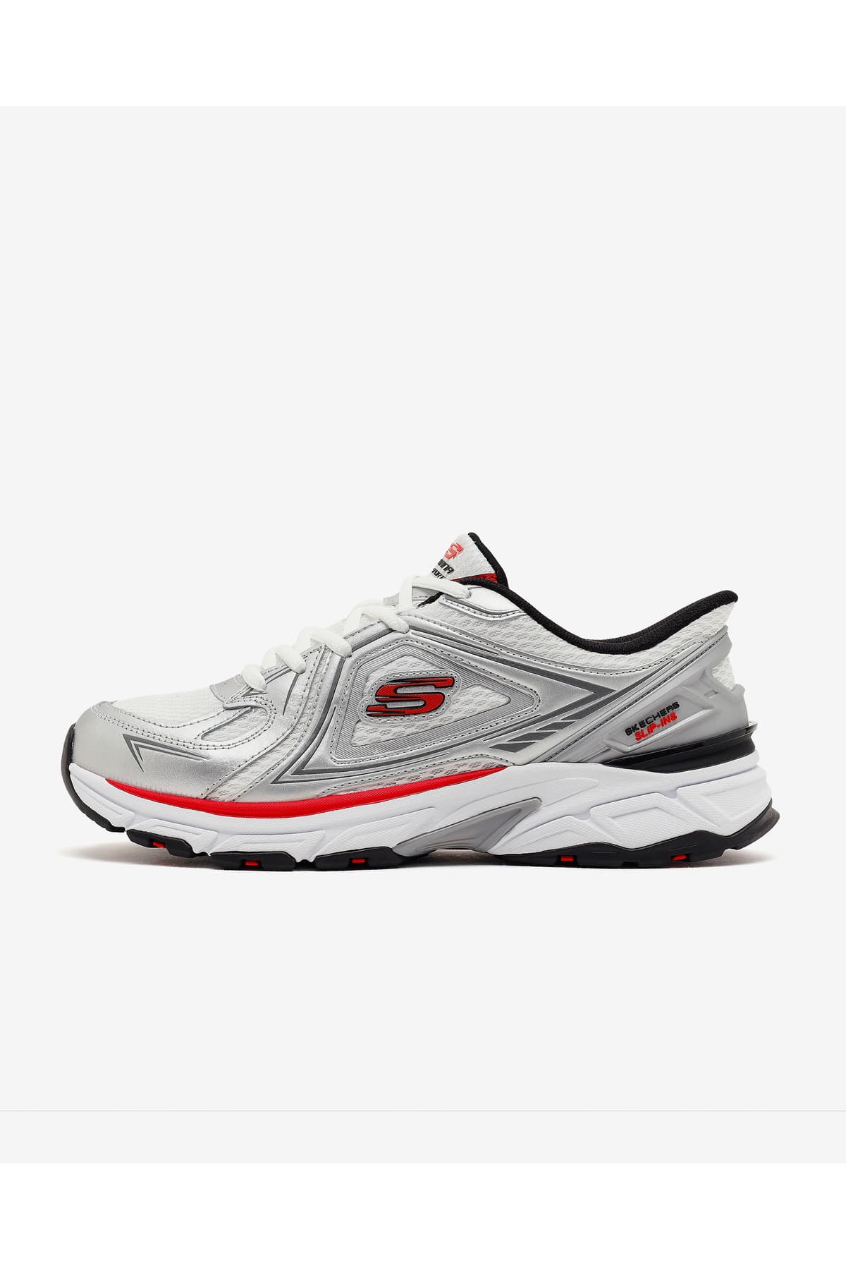 STAMINA SPORT Erkek Beyaz/Gümüş/Kırmızı Sneakers WSRD