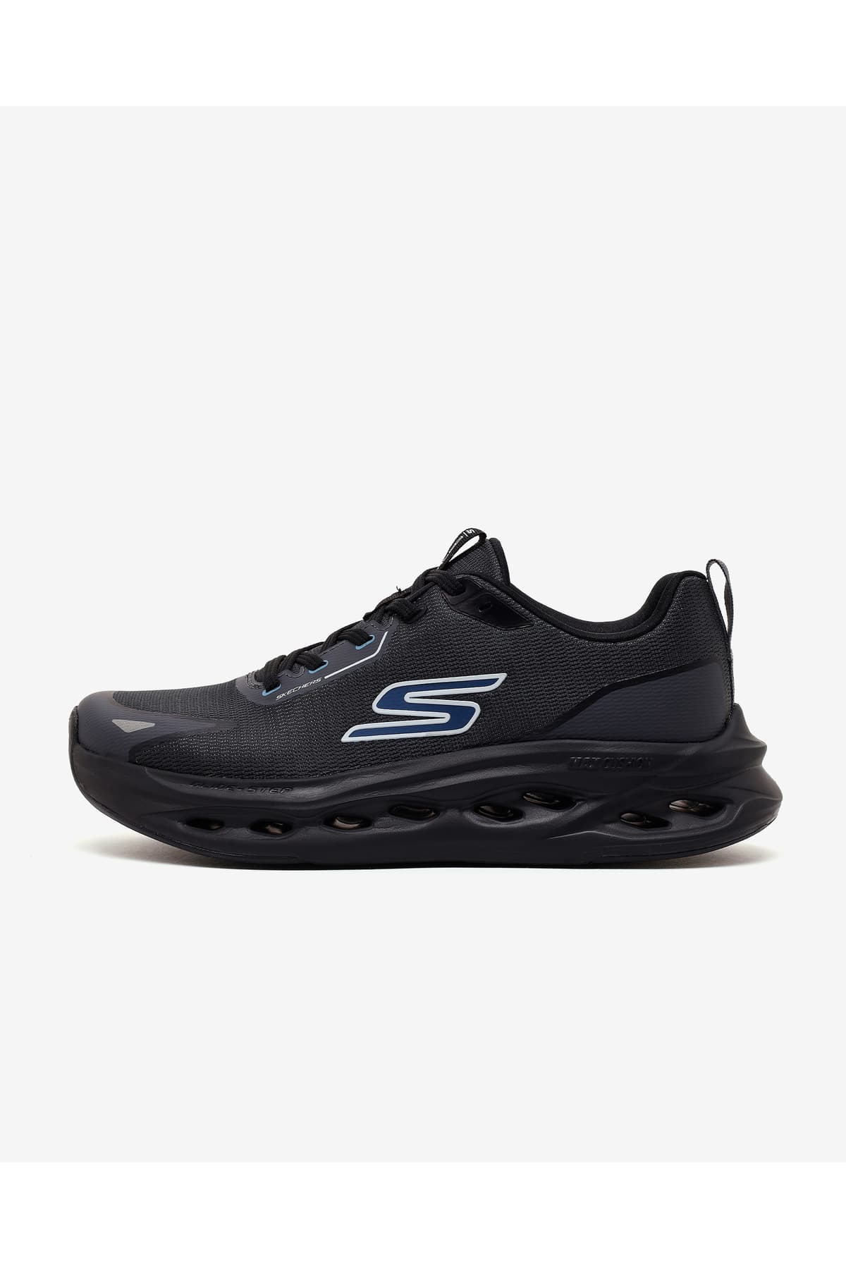 MAX CUSHIONING GLIDE-STEP Erkek Siyah Koşu Ayakkabısı BKBL