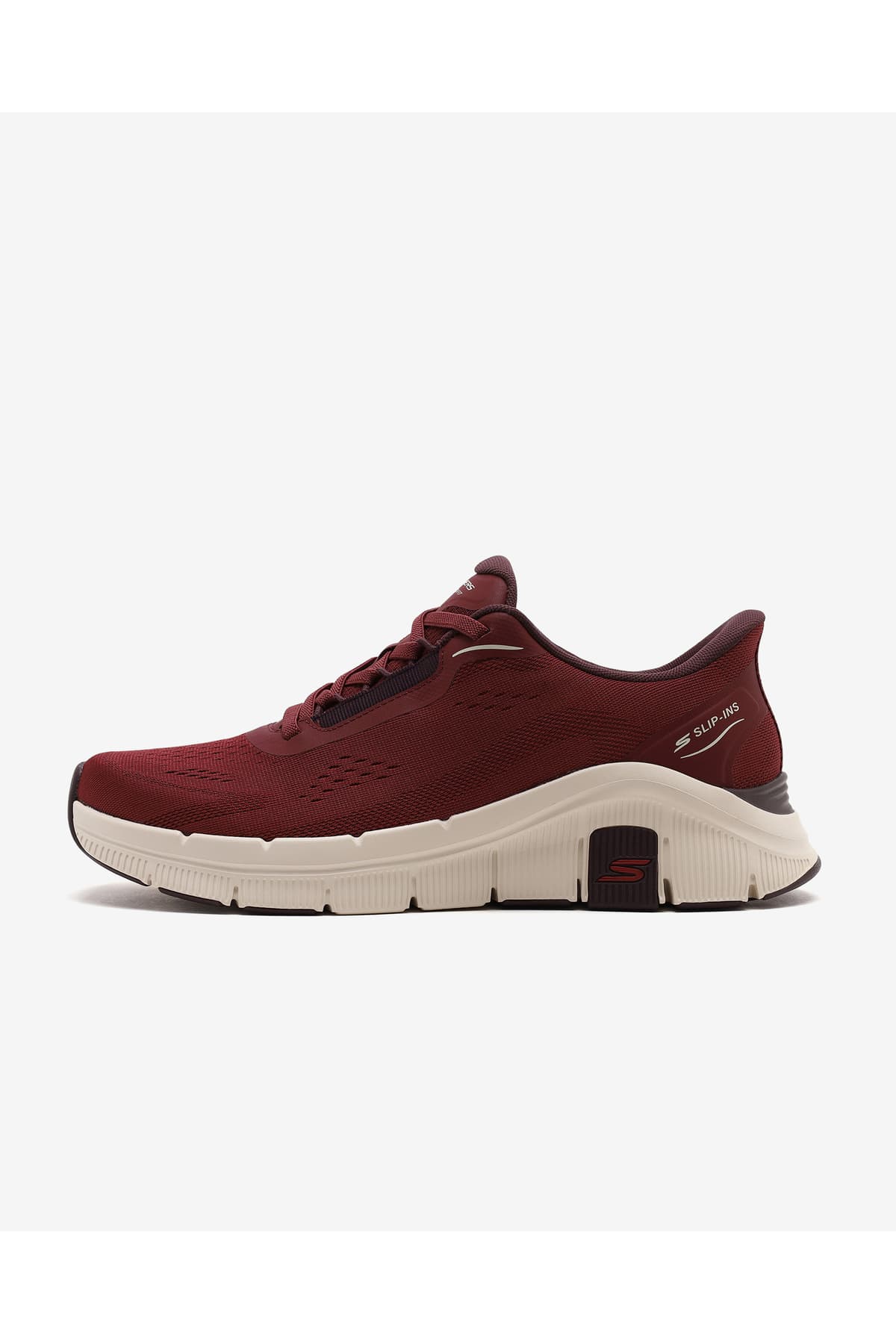 RELAXED FIT FLEX Erkek Bordo Spor Ayakkabı 233218 BURG