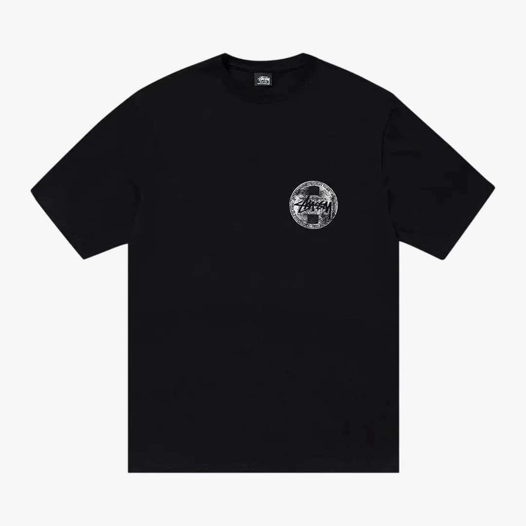 Dot Stamp Tee 'Black'