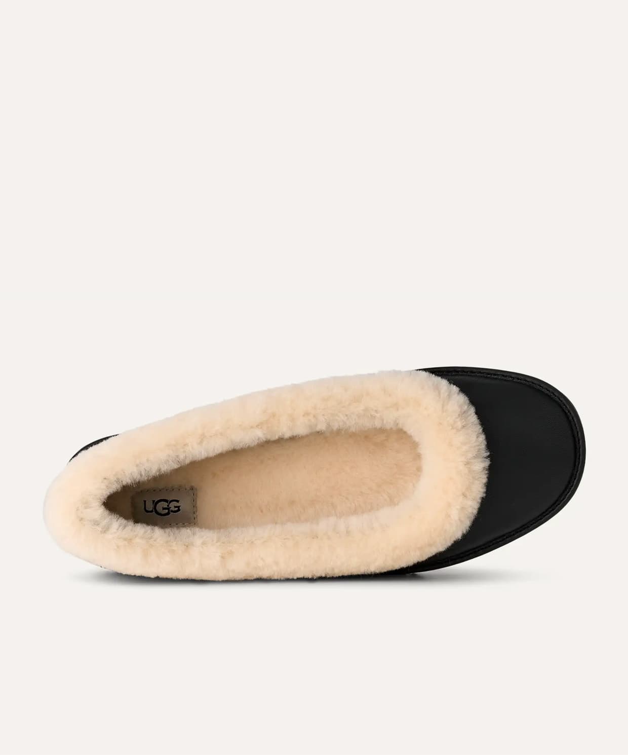 UGG Zora Leather Ballet Flat · 1178450-BLK (6/9)