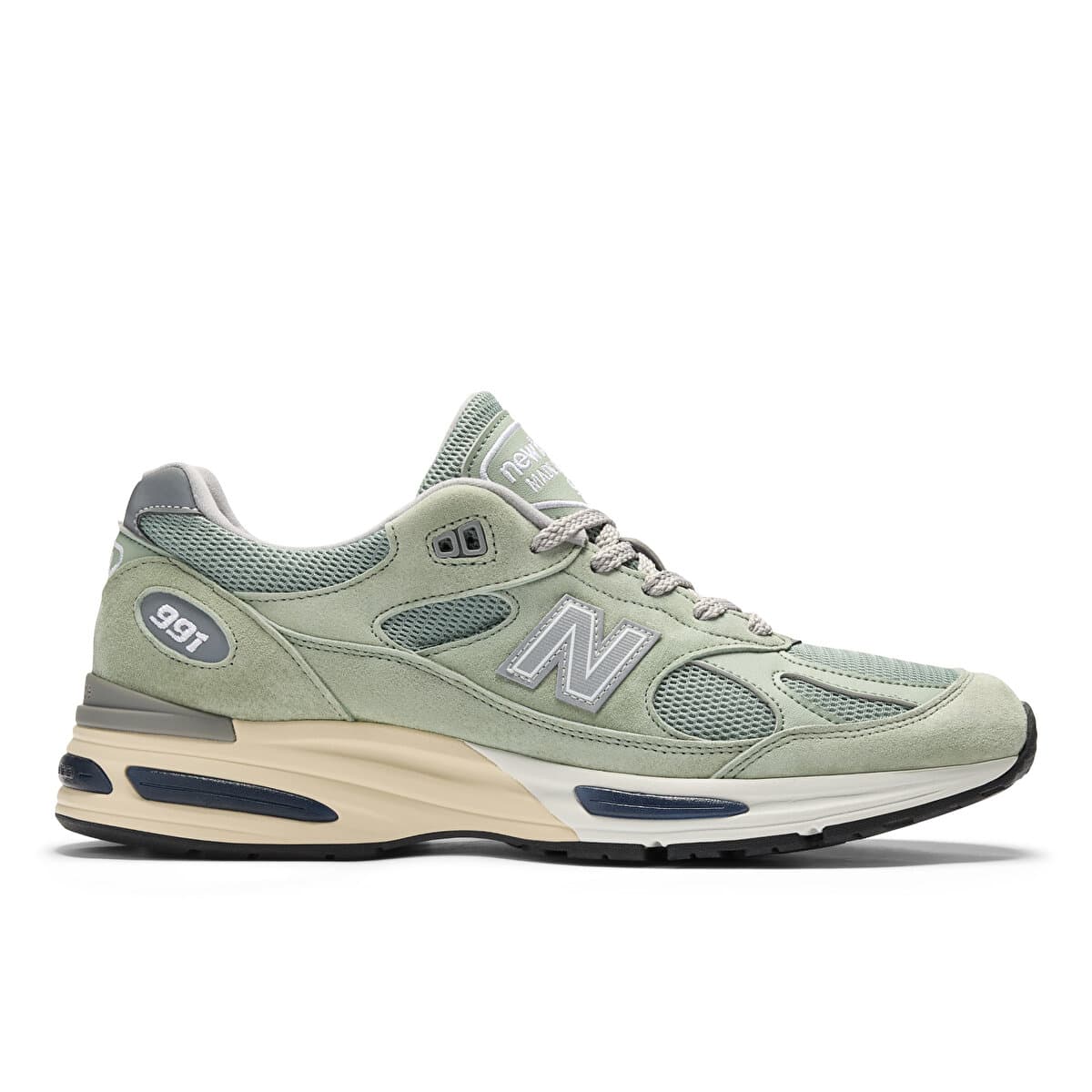 New Balance 991v2 Yeşil Kadın Günlük Giyim · U991BB2