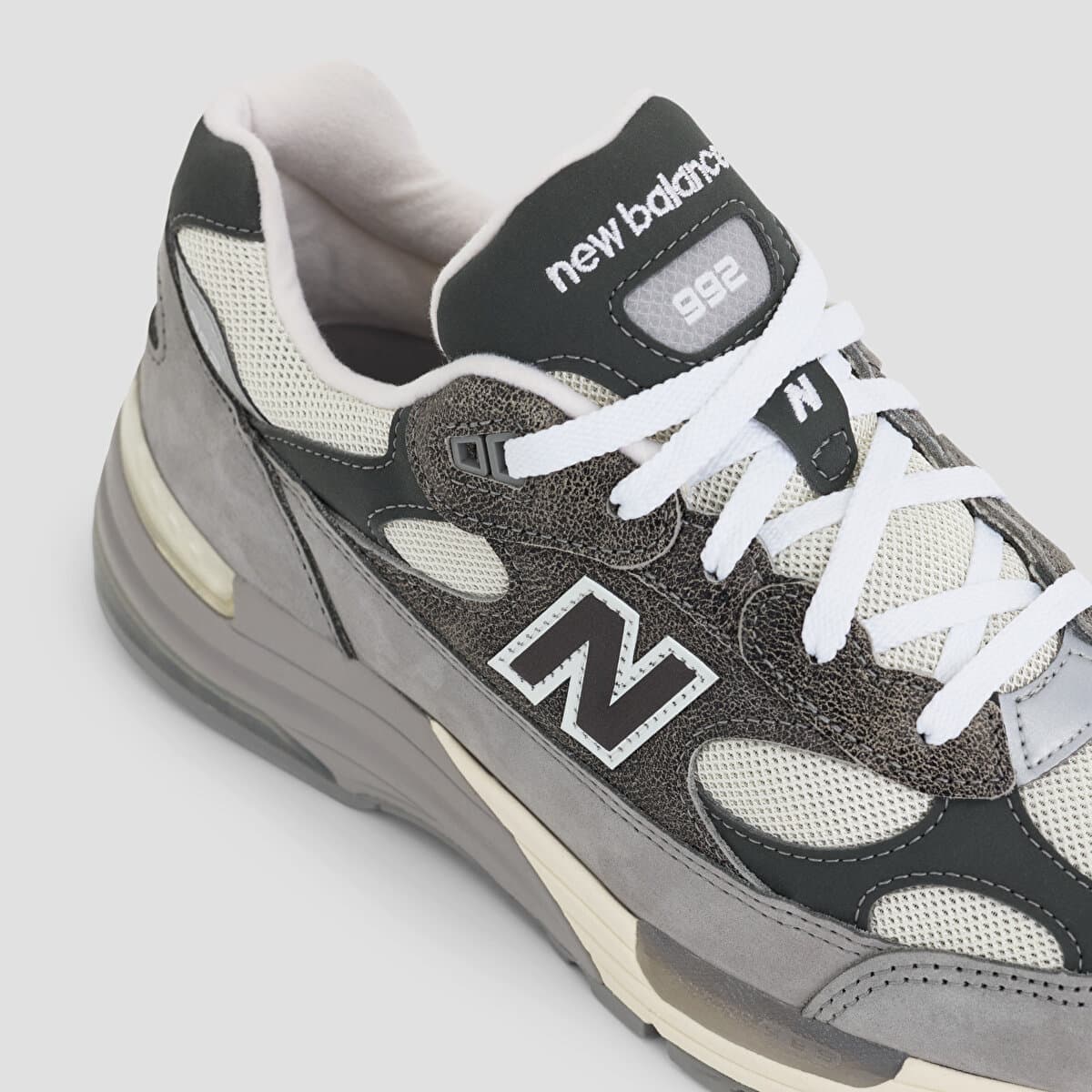 New Balance 992 Gri Kadın Günlük Giyim · U9927WX (5/8)