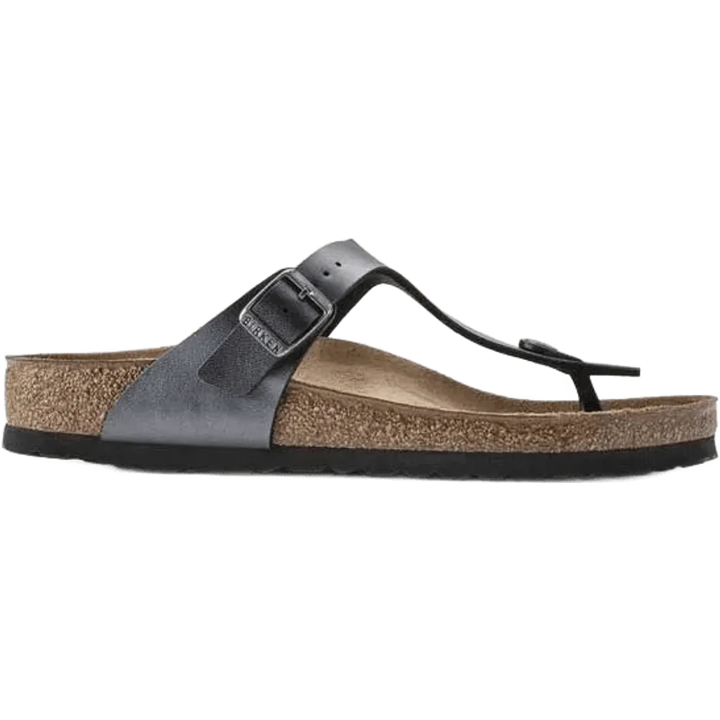 Birkenstock Gizeh Bs Kadın Terlik Metalik Gri