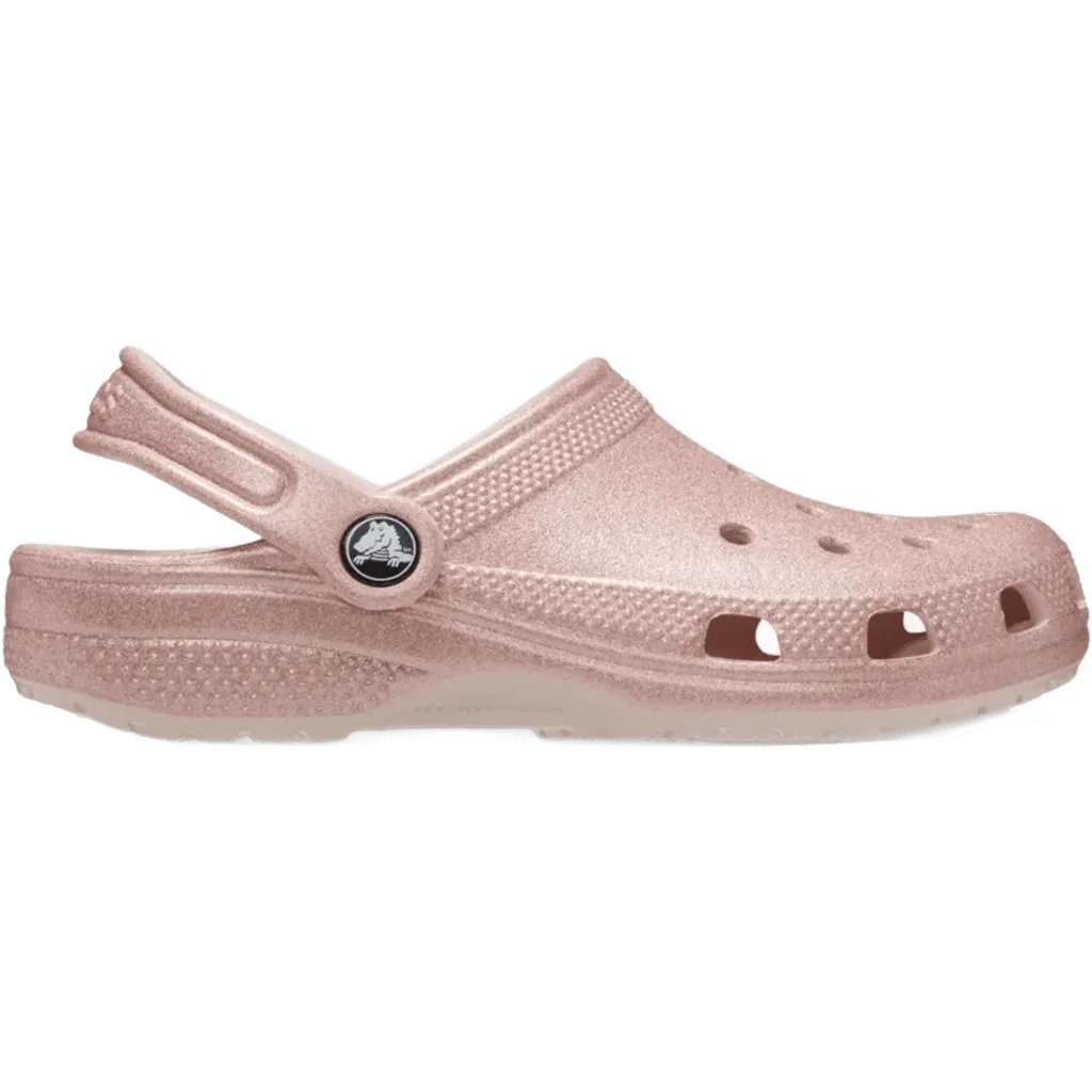 Crocs Classic Glitter Clog K Çocuk Terlik - Kuvars