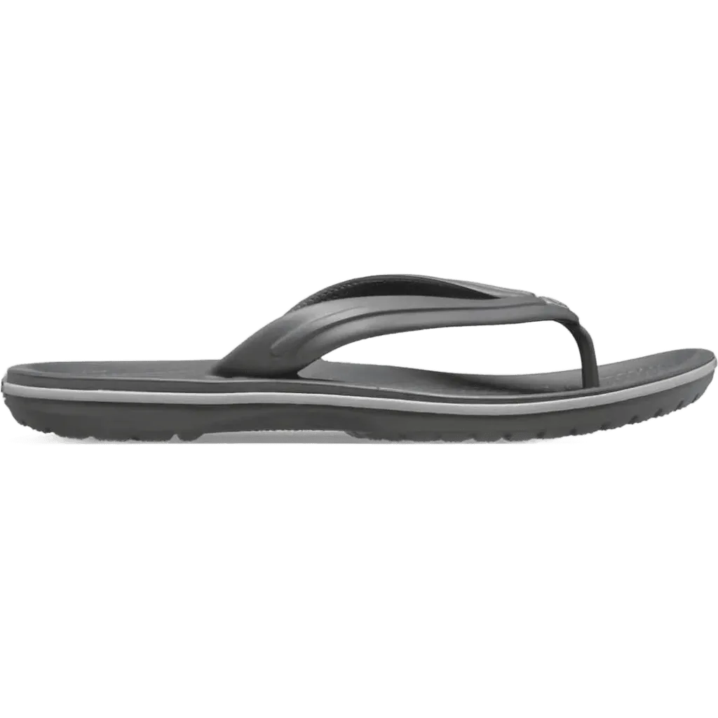 Crocs Crocband Flip Erkek Parmakarası Terlik - Gri