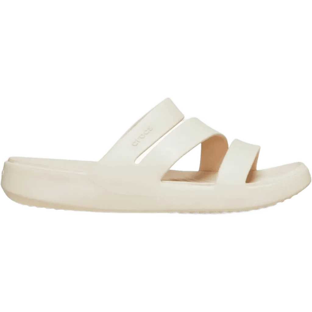 Crocs Getaway Strappy Kadın Terlik - Bej