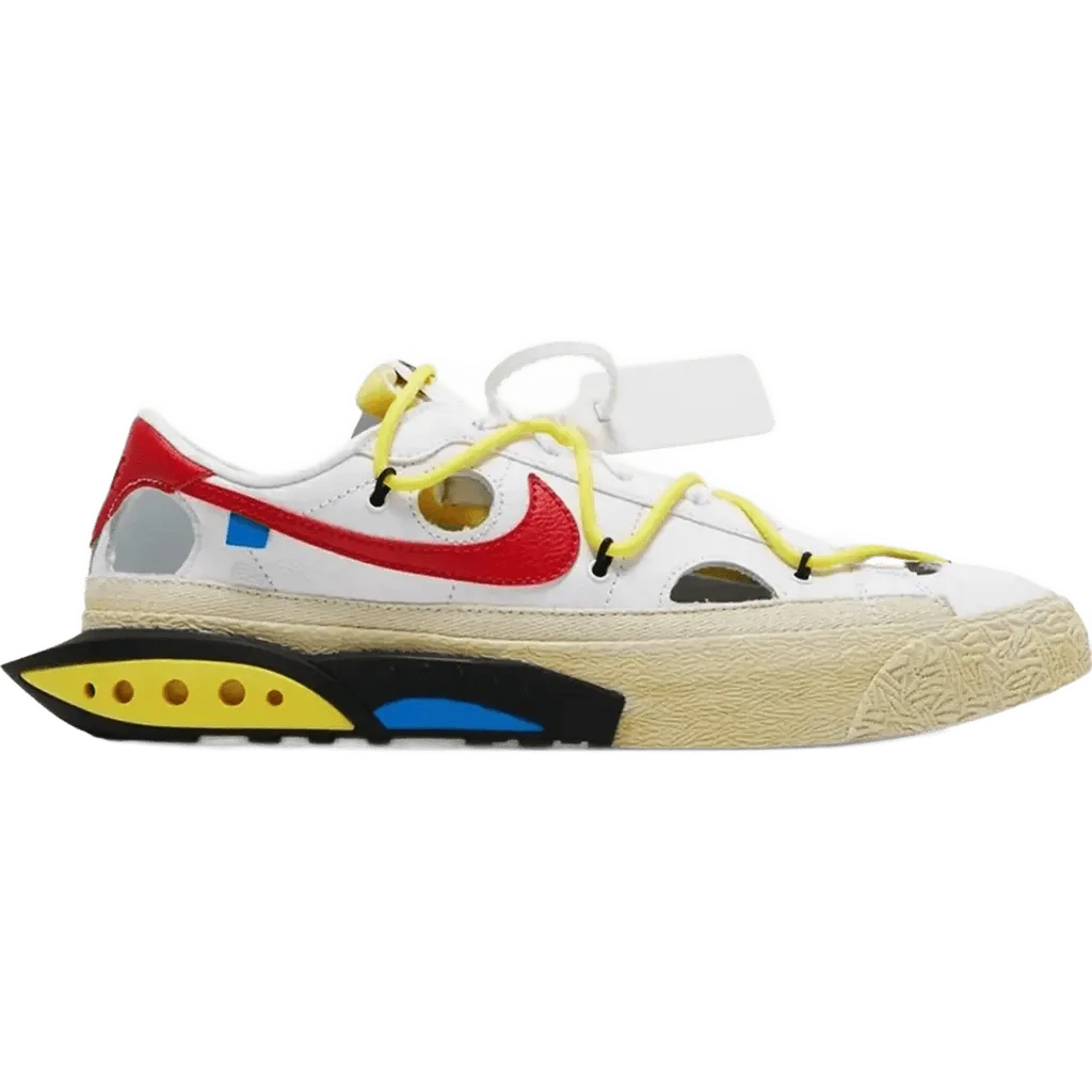 Nike Off-White x Blazer Low White University Red
