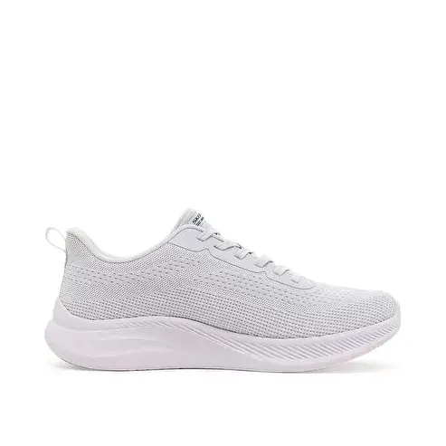 Skechers Erkek Bobs Moda Flex Ayakkabı Açık gri