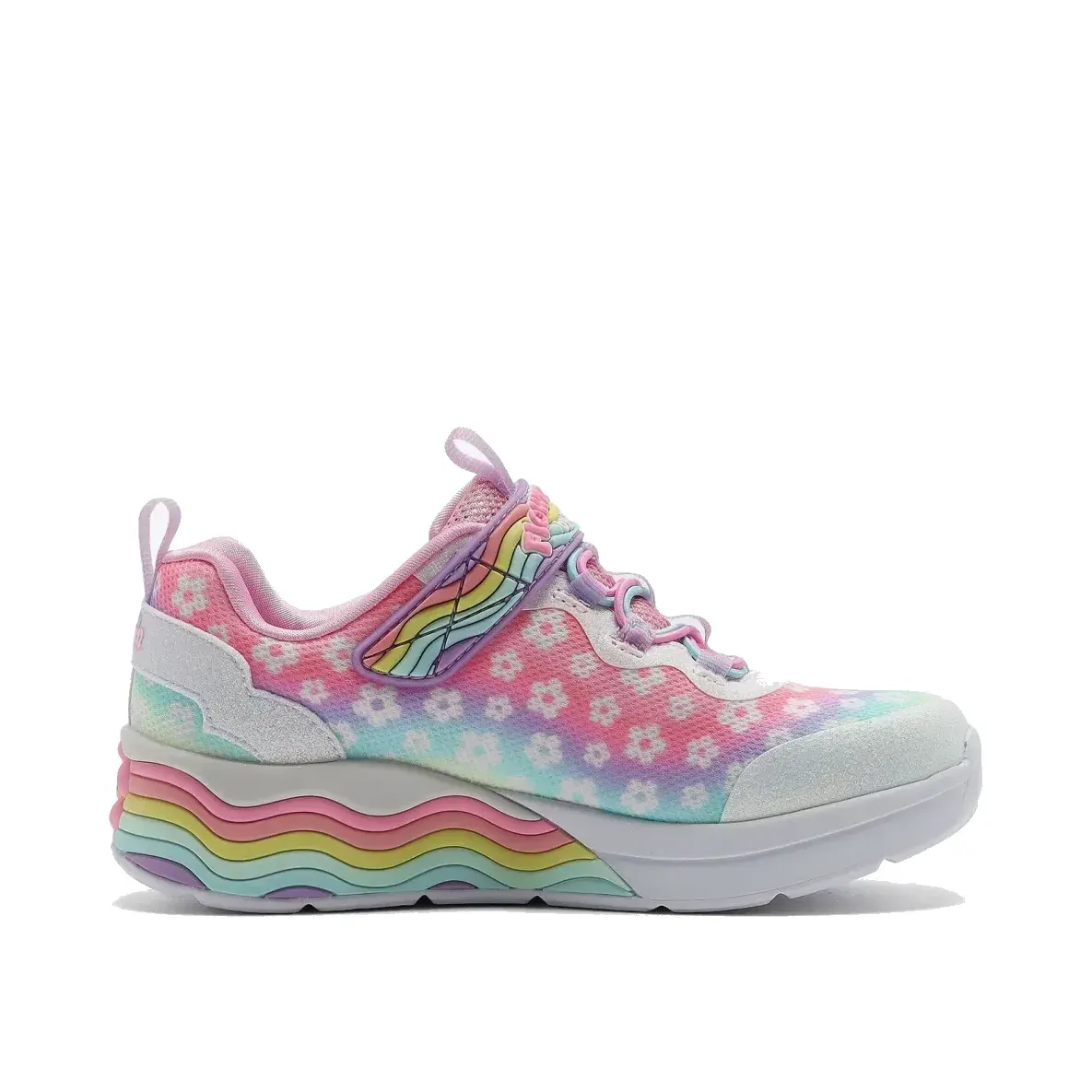 Skechers Flower Friends Büyük Kız Çocuk Beyaz Spor Ayakkabı