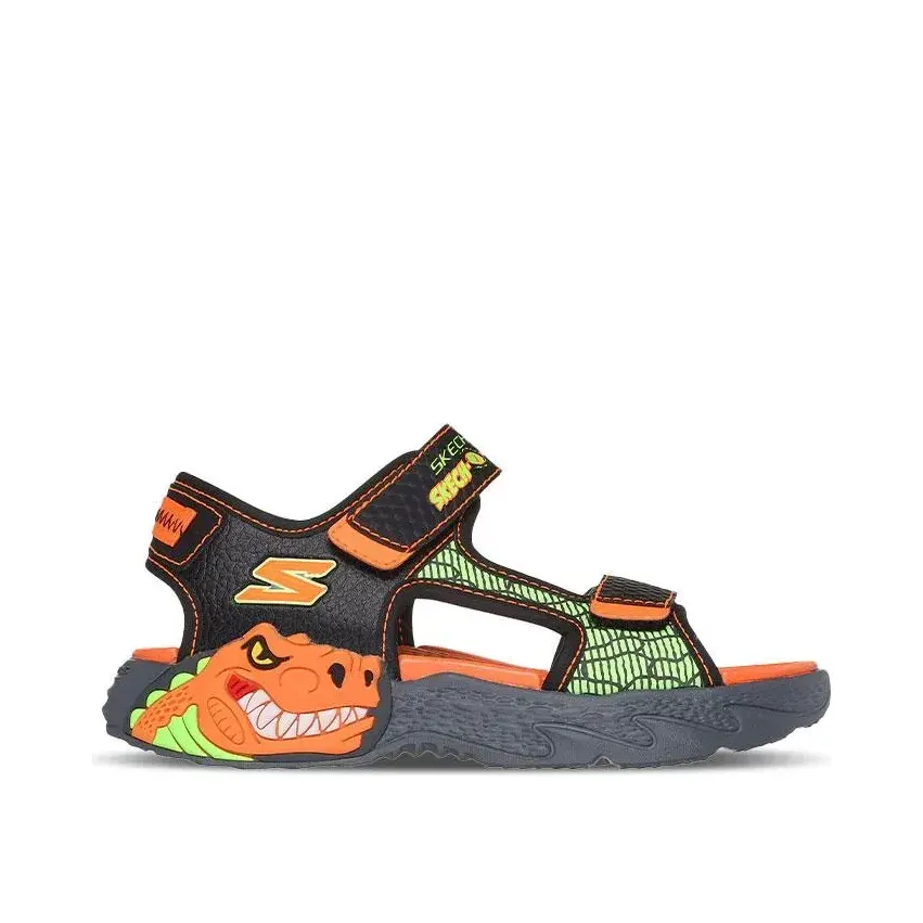 Skechers S-Lights: Creature-Splash Çocuk Sandalet — Çok Renkli