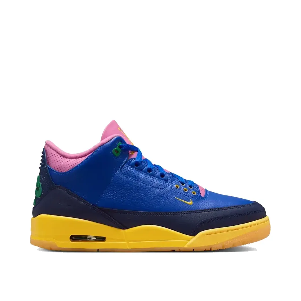 Nike Air Jordan 3 Retro 'Brasil' — Çok Renkli