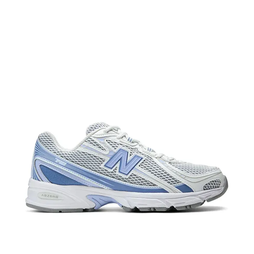 New Balance Unisex Sneaker Beyaz Lila — Mavi