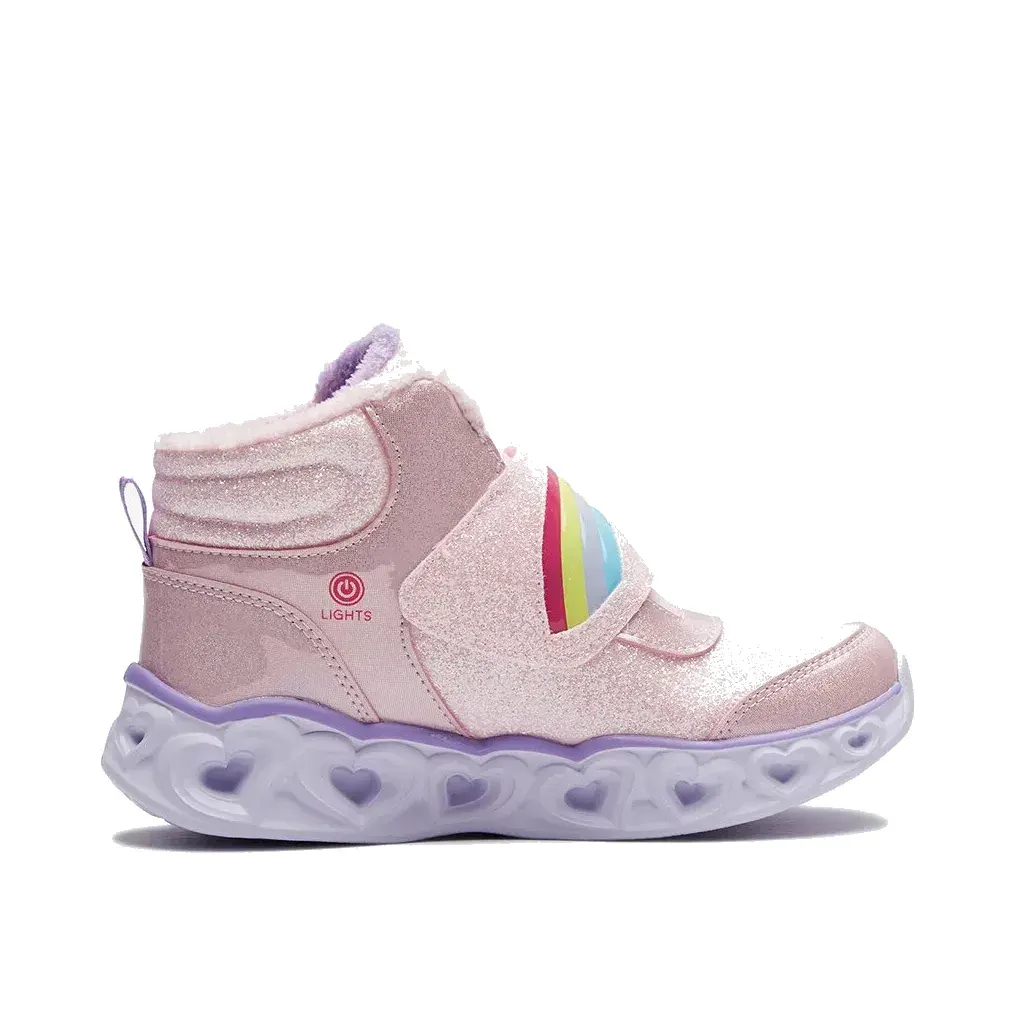 Skechers Heart Işıklı Çocuk Bot — Pembe