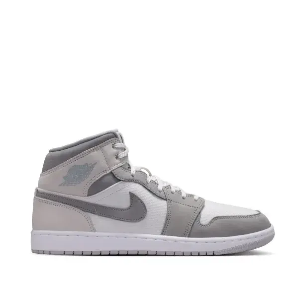 Nike Air Jordan 1 Mid Se Erkek Gri Basketbol Ayakkabısı