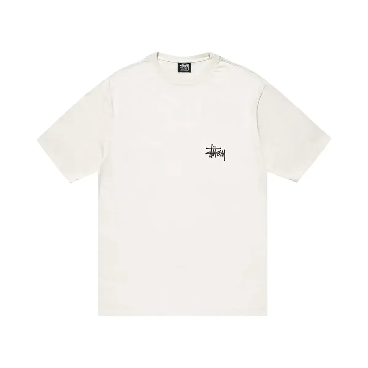 Stussy California Grown Pig Dyed Tee 'Natural' — T-shirt & Sweatshirt, Çok Renkli