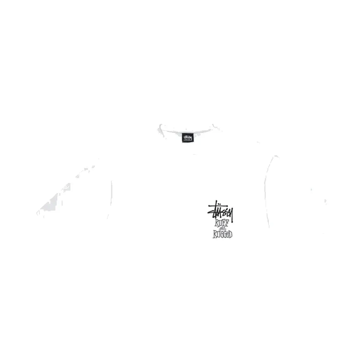 Stussy Well Suited Tee 'White' — T-shirt & Sweatshirt, Beyaz