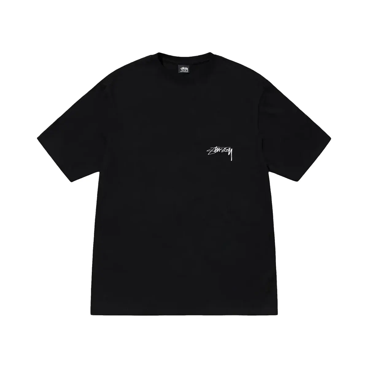 Stussy Body Scan Tee 'Black' — T-shirt & Sweatshirt, Siyah