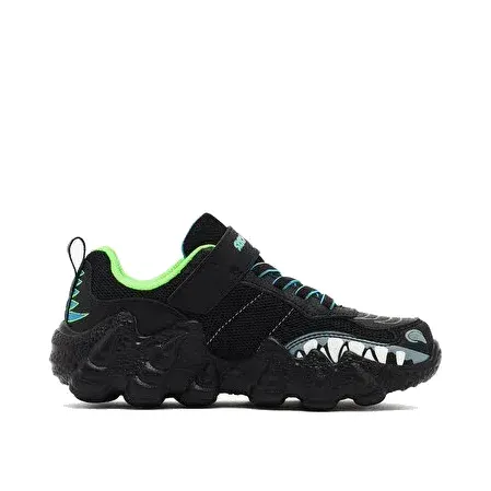 Skechers Skech-o-saurus Lights 2.0 Büyük Erkek Çocuk Siyah Işıklı Spor Ayakkabı