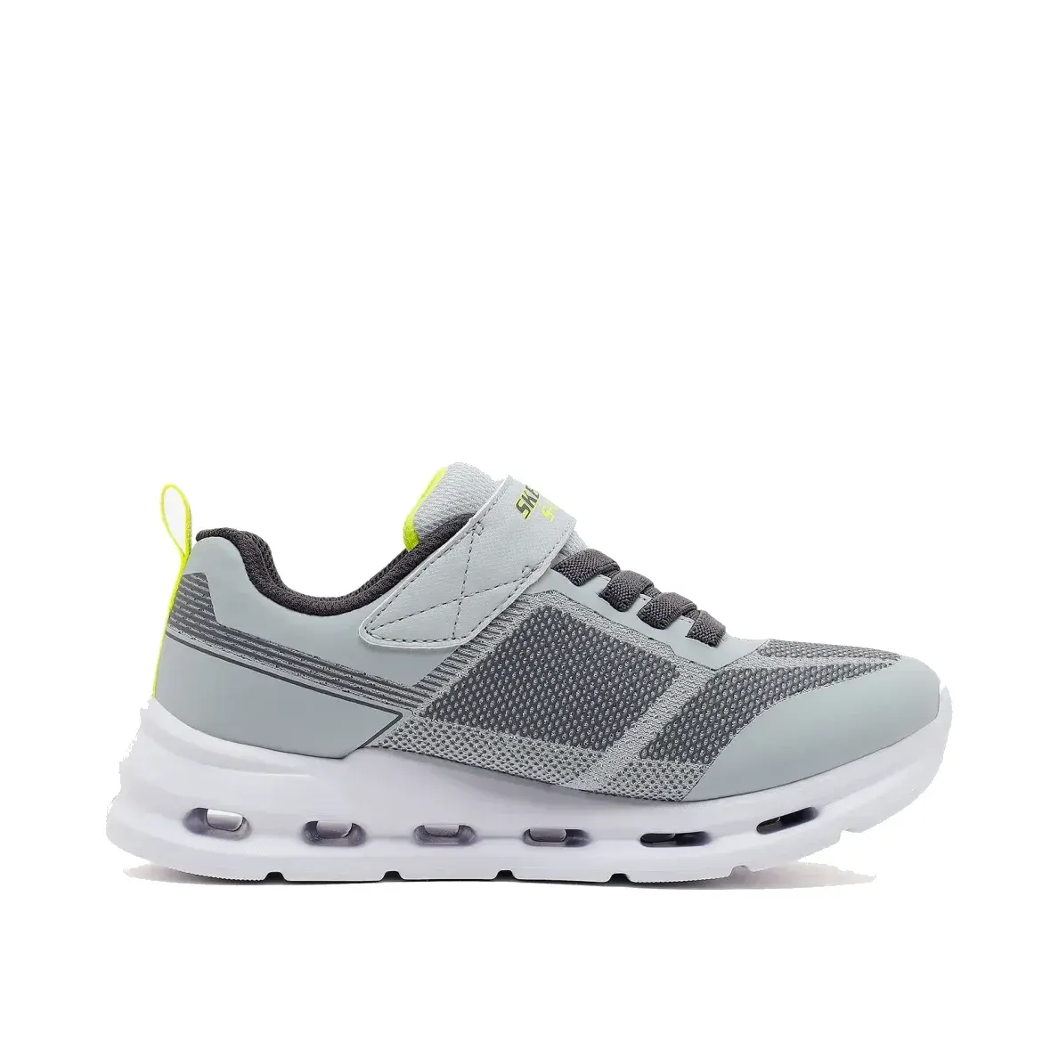 Skechers Glide-step Lights Büyük Erkek Çocuk Gri Işıklı Spor Ayakkabı