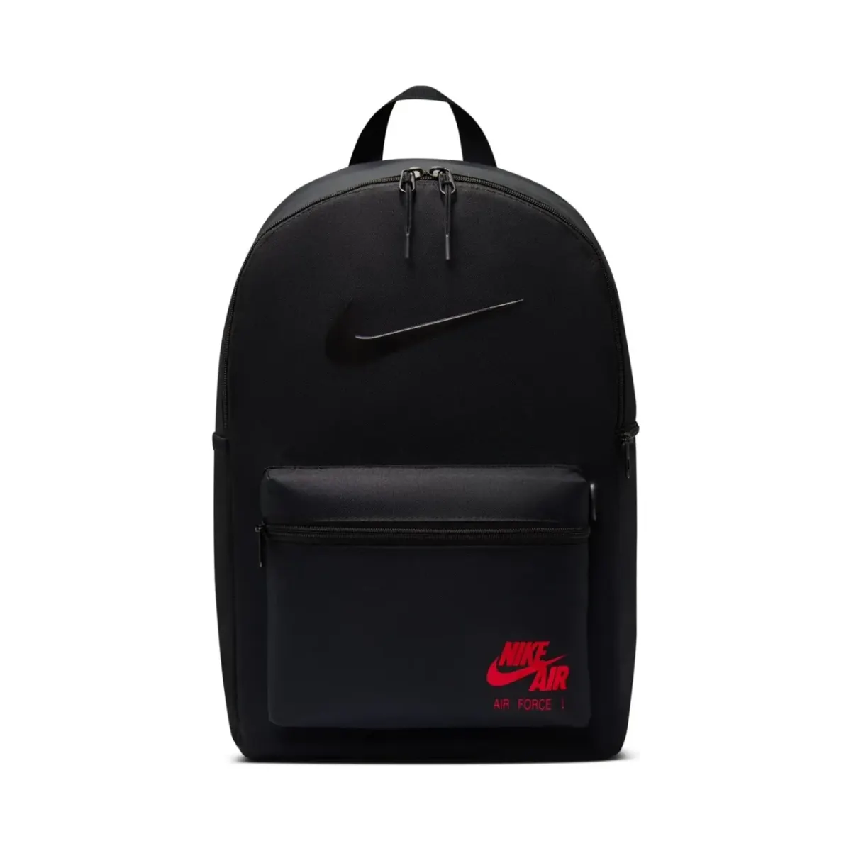 Nike Heritage Air Force 1 Backpack 2.0 (23 L) Siyah Sırt Çantası önden görünüm · IQ0967-010