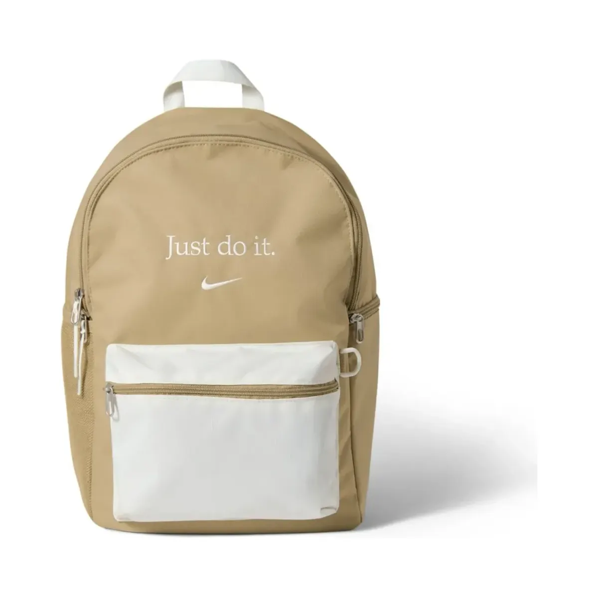 Nike Heritage Backpack 2.0 Color-Block Kahverengi Sırt Çantası önden görünüm · IQ3296-297