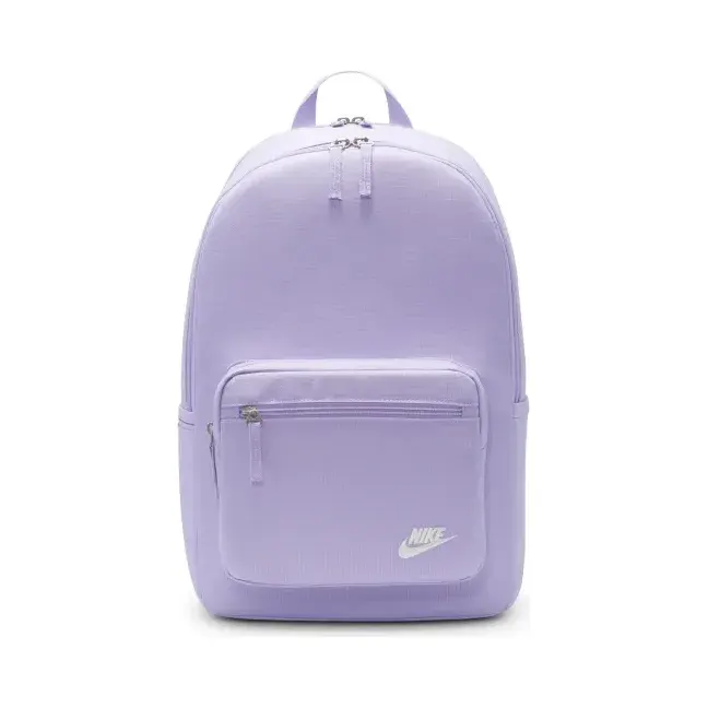 Nike Heritage Eugene Backpack Lila Sırt Çantası önden görünüm · DB3300-515
