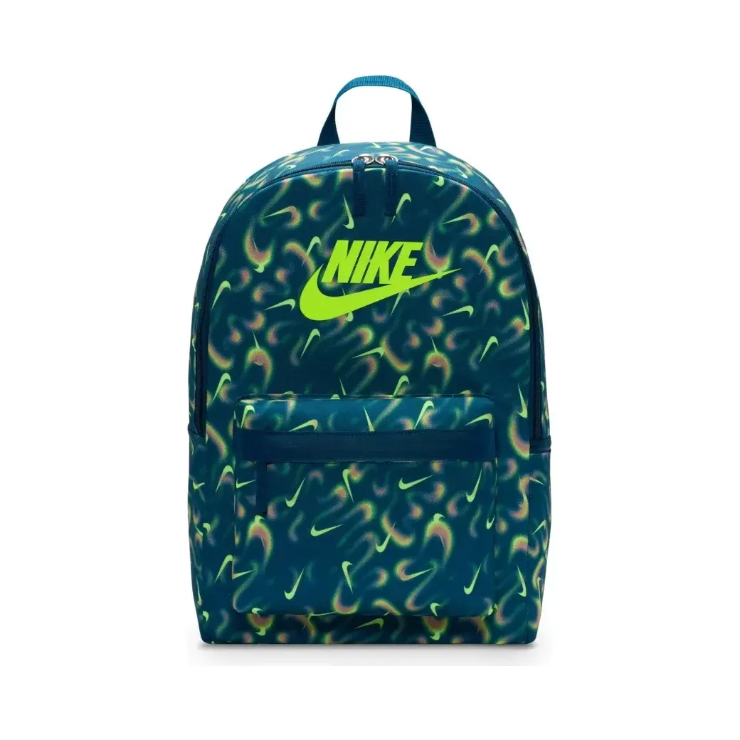 Nike Heritage Backpack Airbrush (25L) Mavi Sırt Çantası önden görünüm · HV6611-415