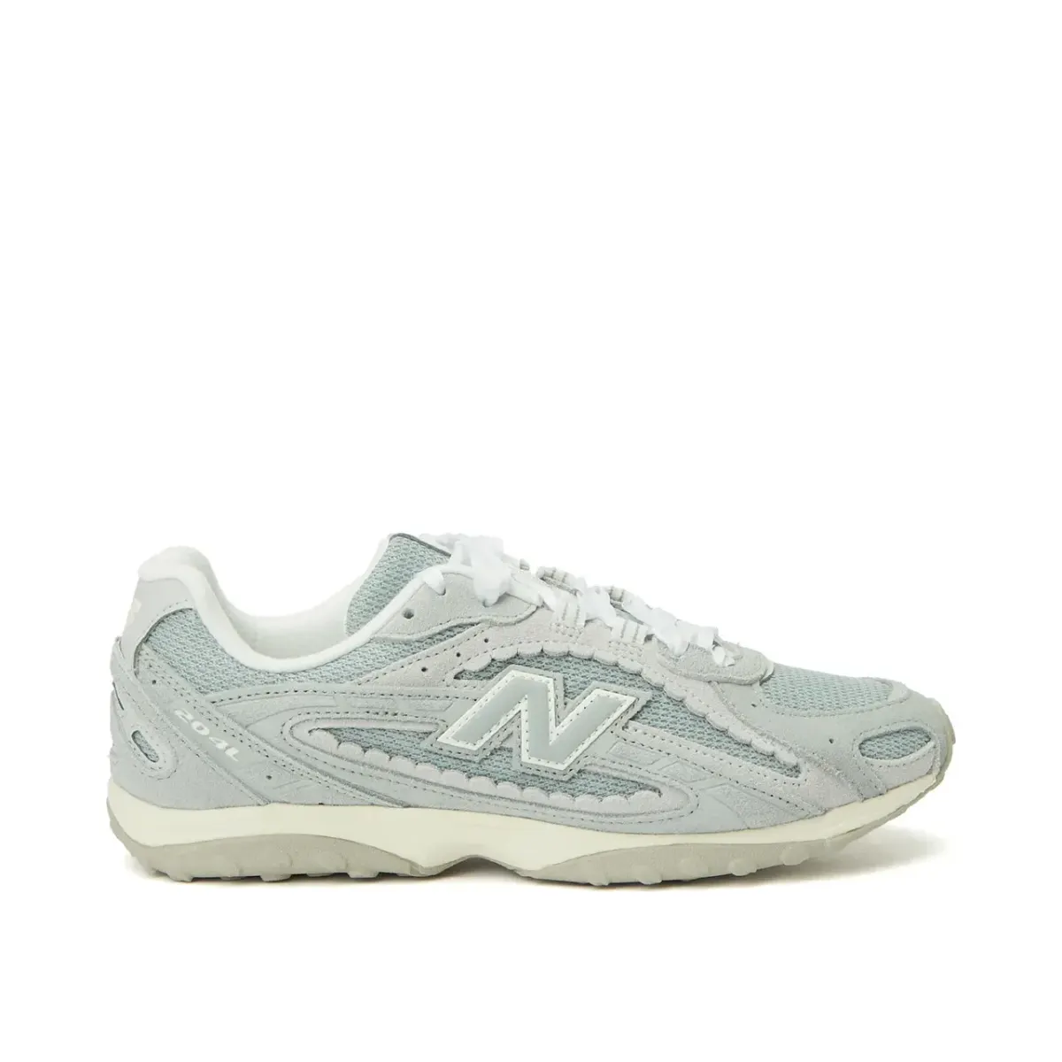 New Balance 204 Deri Garnili Kadın Sneaker — Gri · U204L5AV