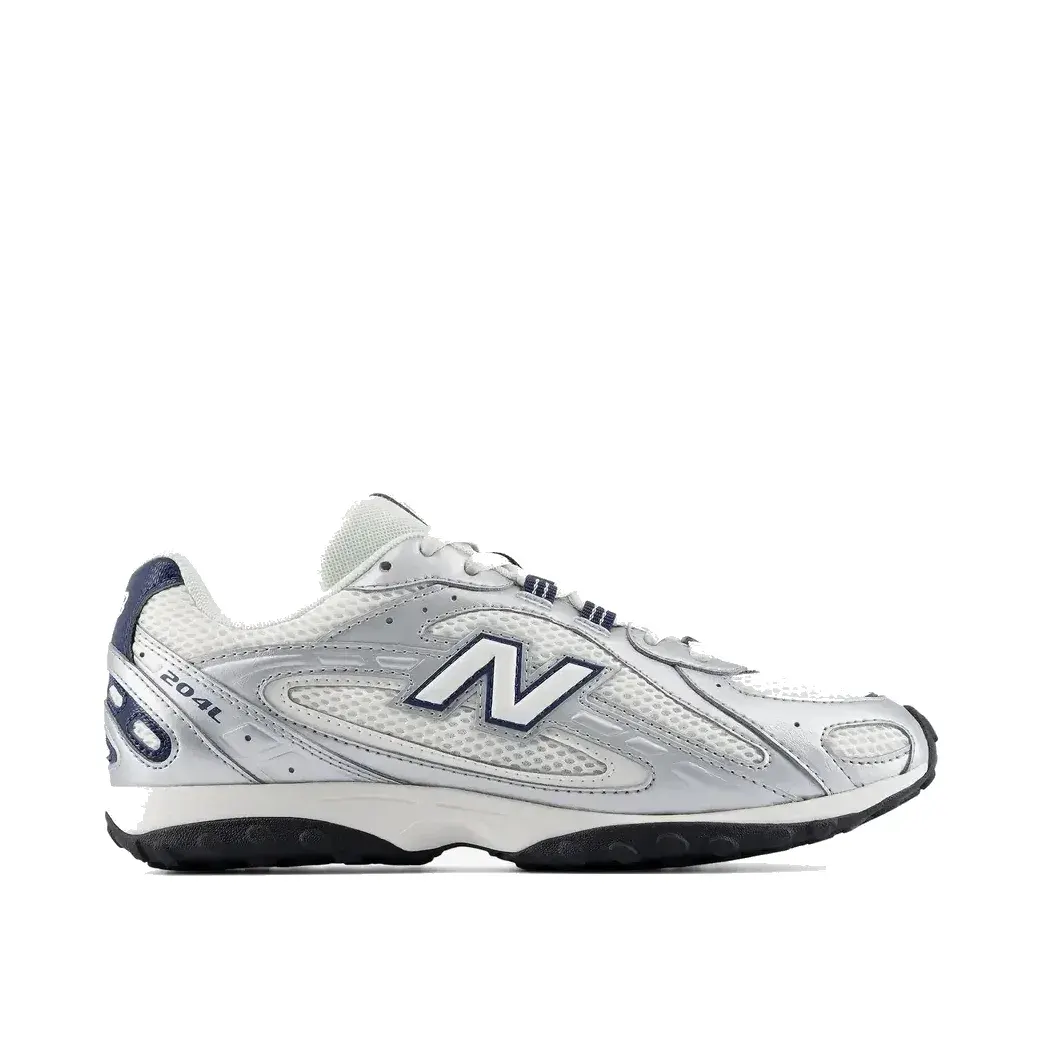 New Balance 204L 'Sea Salt Silver Metallic Navy' — Gri