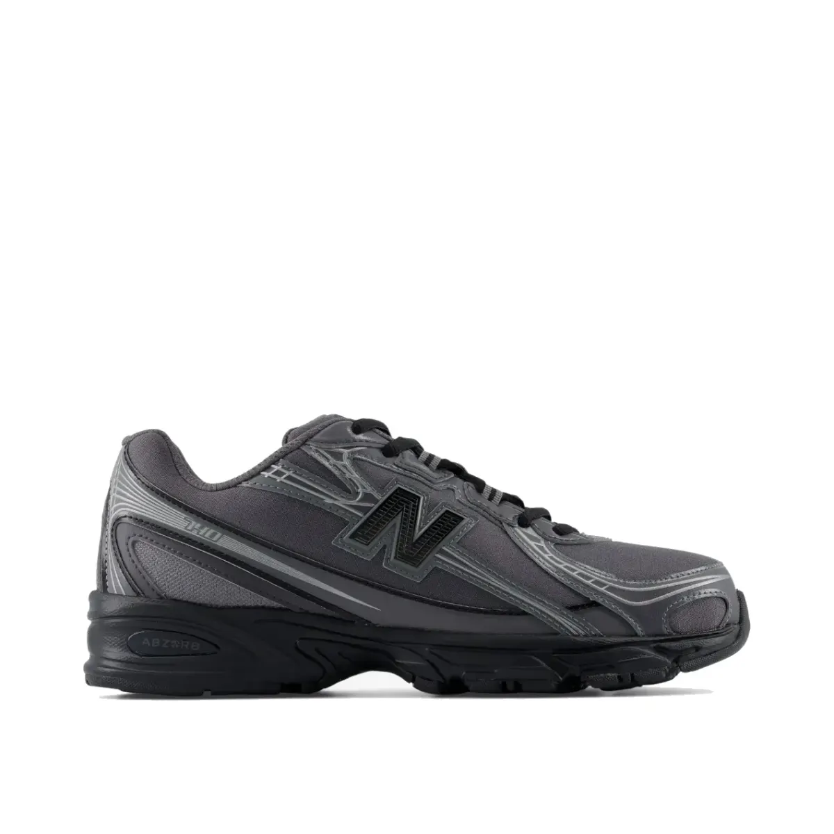 New Balance 740 Unisex Gri Spor Ayakkabı