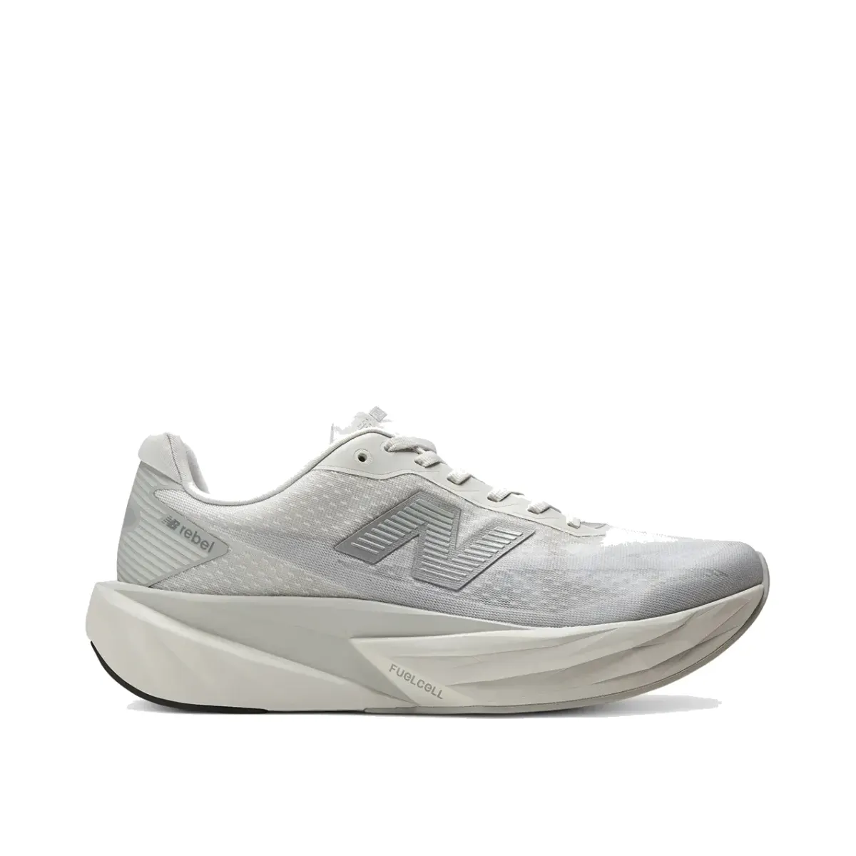 New Balance FuelCell Rebel v5 Erkek Gri Koşu Ayakkabısı