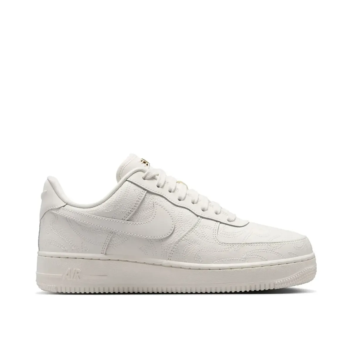 Nike Air Force 1 '07 Prem+ Kadın Beyaz Spor Ayakkabı — Bej