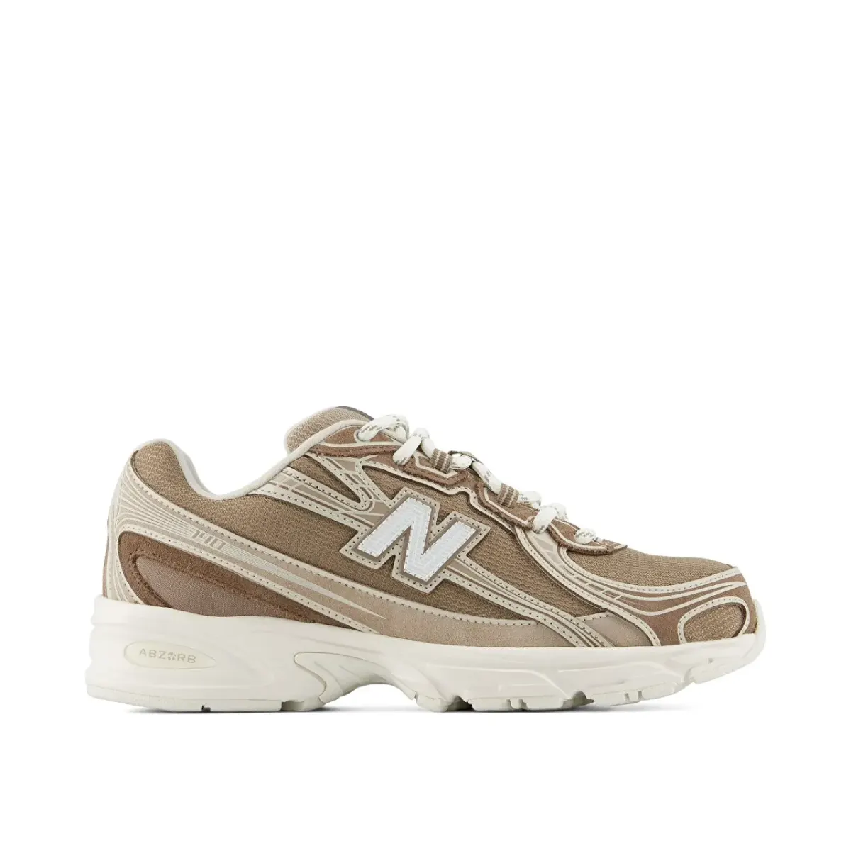 New Balance 740 Bej Unisex Ayakkabı