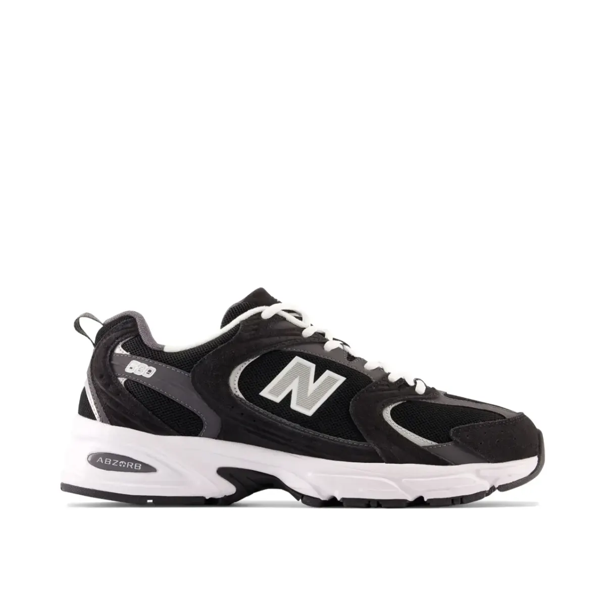 New Balance 530 Classic Black Grey — Siyah
