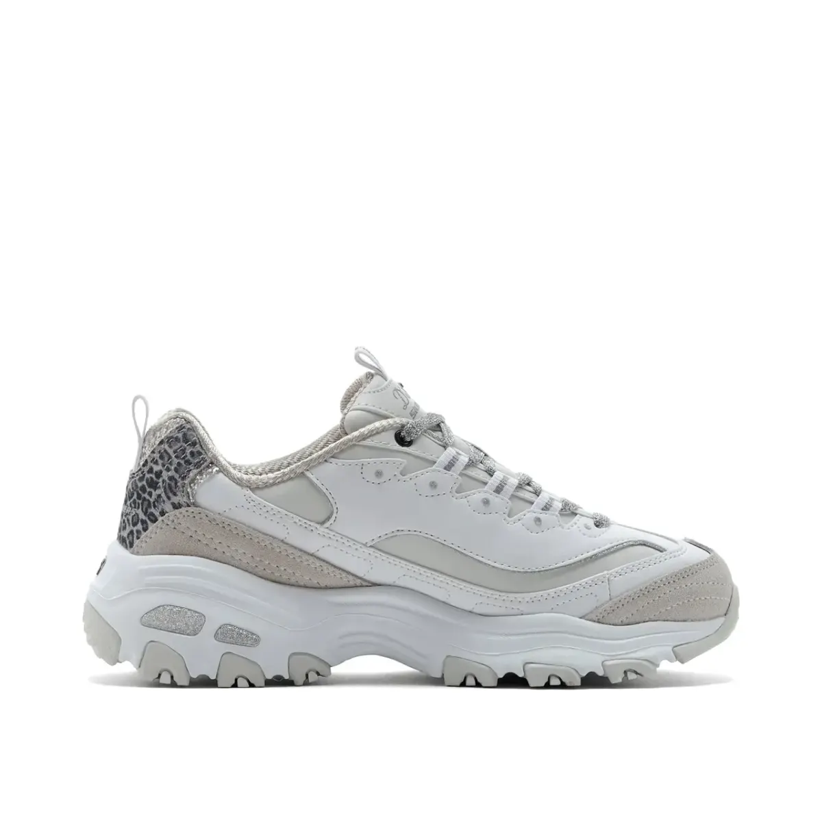 Skechers D'lites - Golden Chic Kadın Beyaz Sneakers