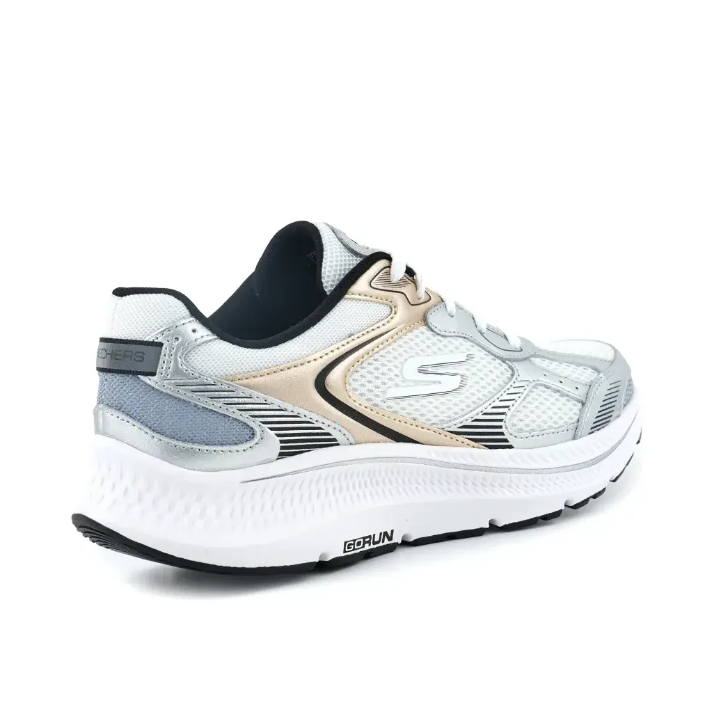 Skechers Go Run Consistent 2.0 Volt Kadın Spor Ayakkabı Beyaz Gümüş Siyah · 128633-WSBK (2/6)