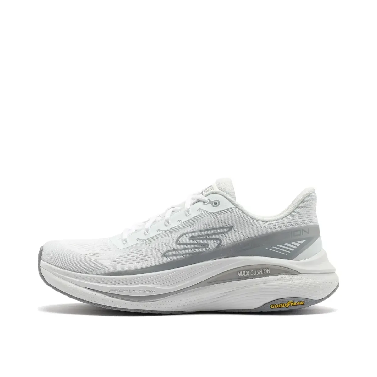 Skechers Max Cushioning Propulsion Kadın Beyaz Koşu Ayakkabısı · 128901-WSL (2/7)