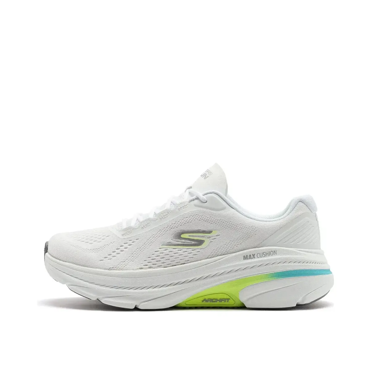 Skechers Max Cushioning Arch Fit 2.0 - Avenida Kadın Beyaz Koşu Ayakkabısı · 128941-WLM (2/7)