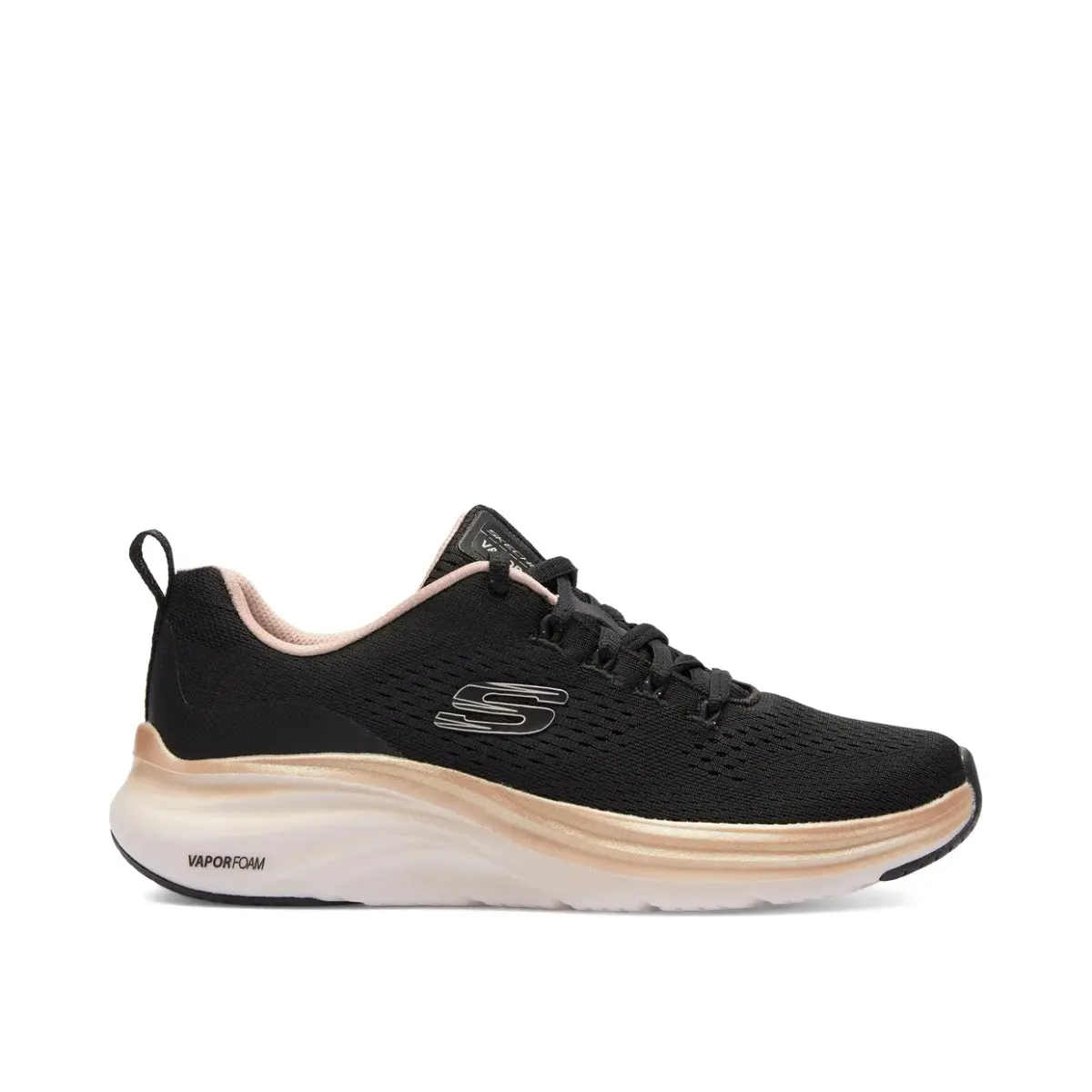 Skechers Vapor Foam Midnight Glimmer Kadın Siyah Spor Ayakkabı · 150025-BKRG