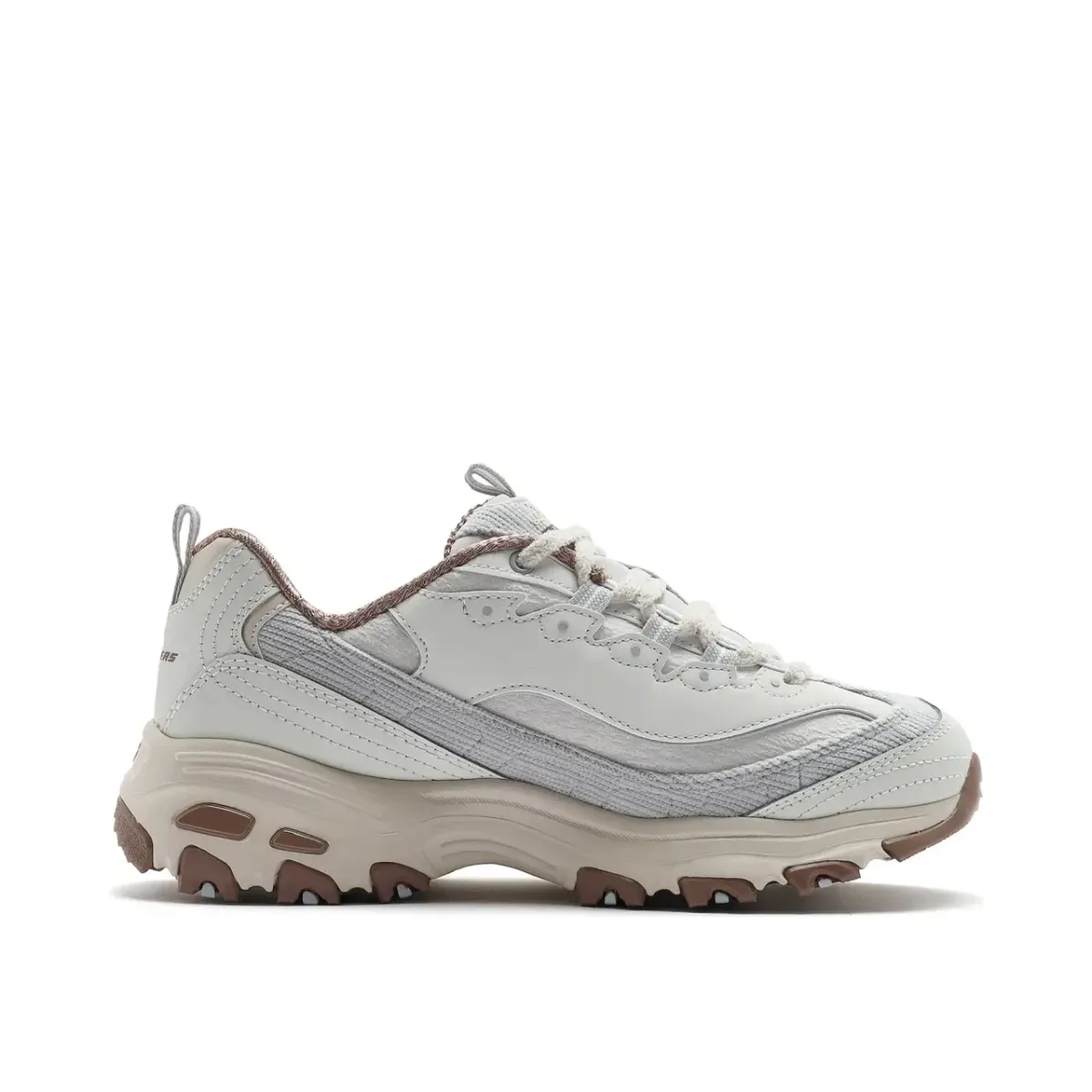 Skechers D'lites - Corduroy Chic Kadın Gri Sneakers · 150242-GYBR