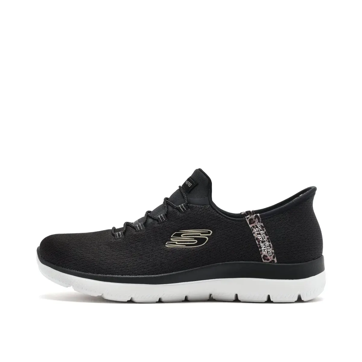 Skechers Summits - Leopard Chic Kadın Siyah Spor Ayakkabı · 150275-BKMT (2/7)